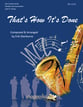 That's How It's Done Jazz Ensemble sheet music cover